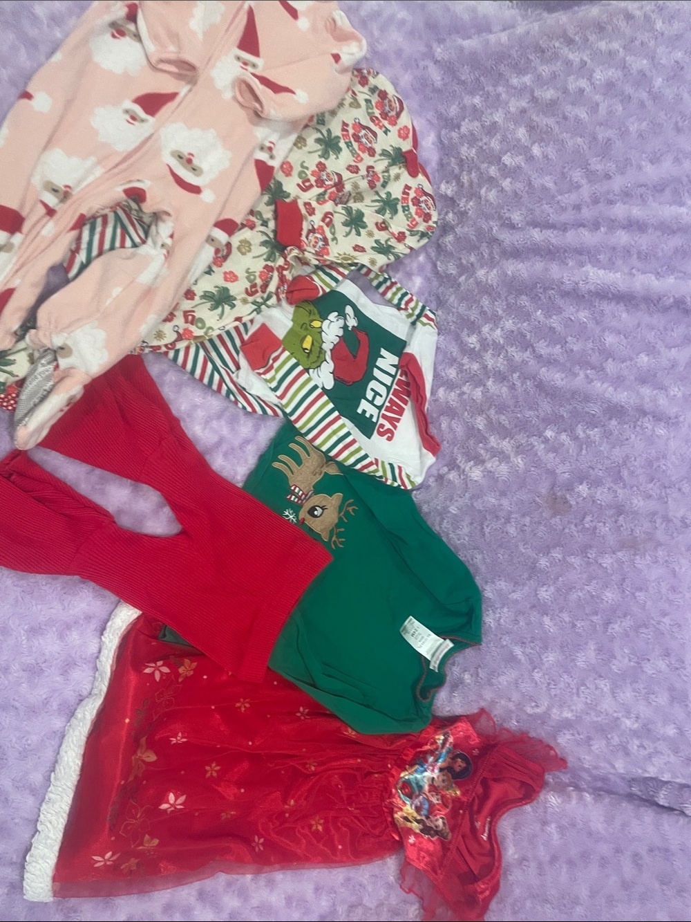 Disney Red Princess Tulle Dress with Multi-Princess Graphic